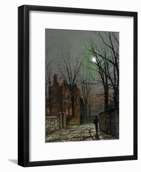 By the Light of the Moon, 1882-John Atkinson Grimshaw-Framed Giclee Print