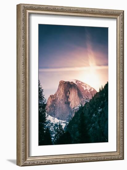 By The Moonlight, Half Dome, Yosemite National Park, Hiking Outdoors-Vincent James-Framed Photographic Print