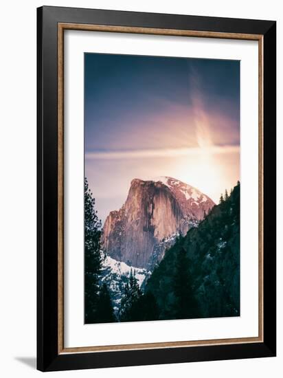 By The Moonlight, Half Dome, Yosemite National Park, Hiking Outdoors-Vincent James-Framed Photographic Print
