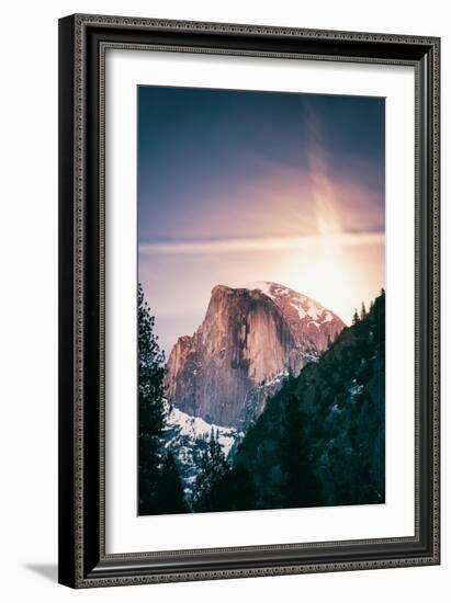 By The Moonlight, Half Dome, Yosemite National Park, Hiking Outdoors-Vincent James-Framed Photographic Print