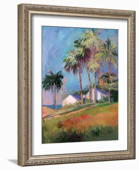 By the Ocean-Jane Slivka-Framed Art Print