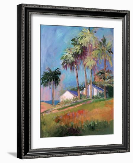 By the Ocean-Jane Slivka-Framed Art Print