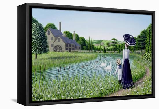 By the Old Mill, 1996-Peter Szumowski-Framed Premier Image Canvas