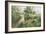 By the Old Post Bridge-Alfred Augustus Glendenning-Framed Giclee Print