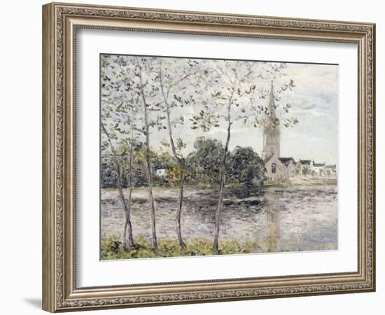 By the Pond at Rosporden, Finistere-Maxime Maufra-Framed Giclee Print