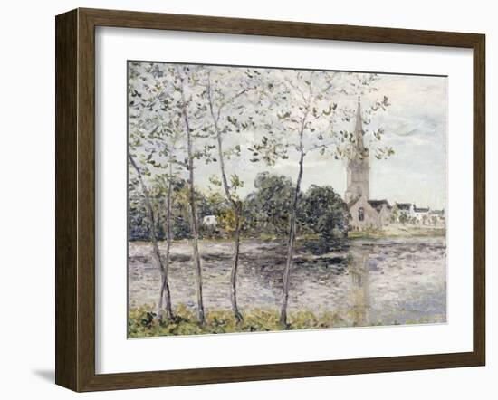 By the Pond at Rosporden, Finistere-Maxime Maufra-Framed Giclee Print