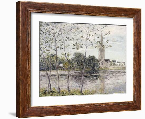 By the Pond at Rosporden, Finistere-Maxime Maufra-Framed Giclee Print