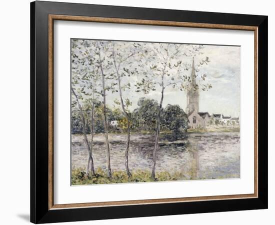 By the Pond at Rosporden, Finistere-Maxime Maufra-Framed Giclee Print