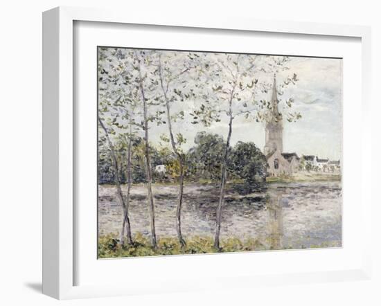 By the Pond at Rosporden, Finistere-Maxime Maufra-Framed Giclee Print