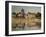 By the River at Vernon, 1883-Claude Monet-Framed Giclee Print