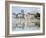 By the River at Vernon, 1883-Claude Monet-Framed Giclee Print