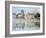 By the River at Vernon, 1883-Claude Monet-Framed Giclee Print