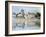 By the River at Vernon, 1883-Claude Monet-Framed Giclee Print