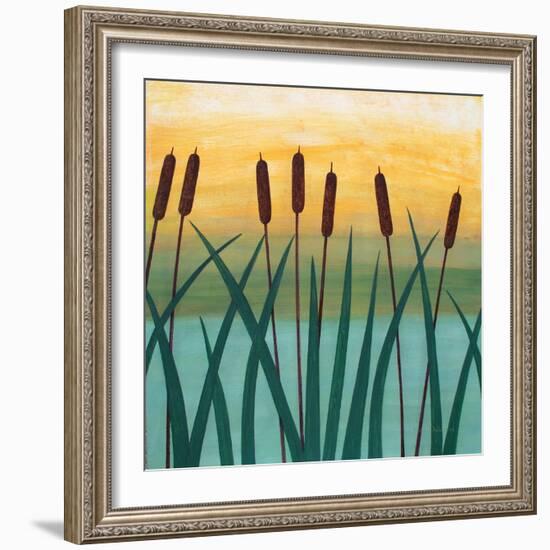 By The River-Herb Dickinson-Framed Photographic Print