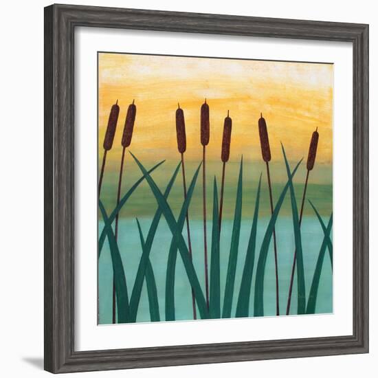 By The River-Herb Dickinson-Framed Photographic Print