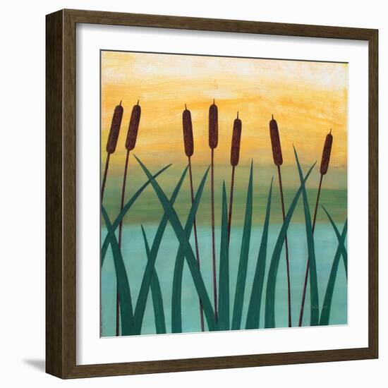 By The River-Herb Dickinson-Framed Photographic Print