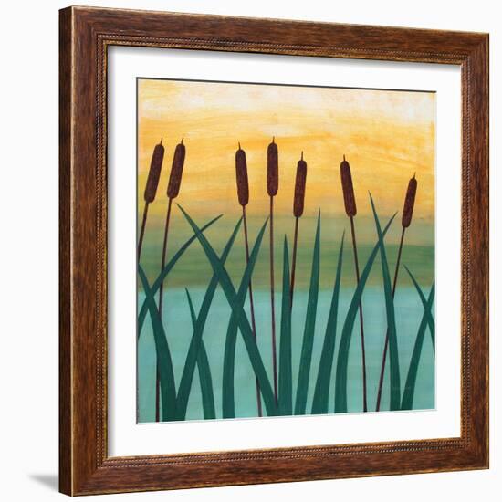 By The River-Herb Dickinson-Framed Photographic Print