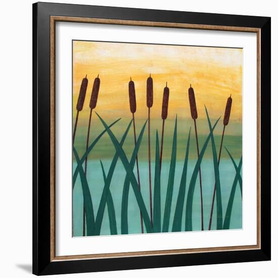 By The River-Herb Dickinson-Framed Photographic Print