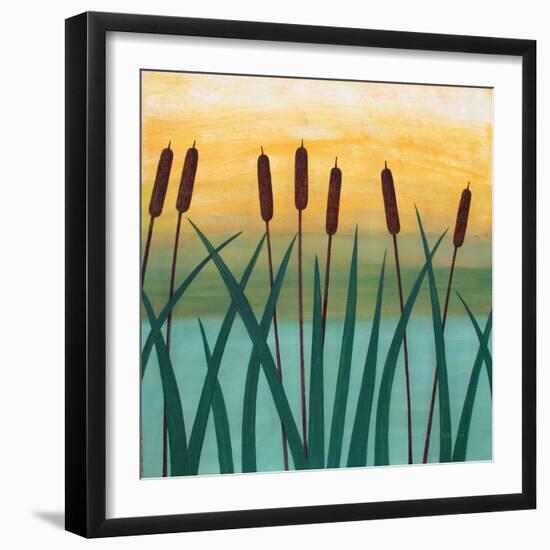 By The River-Herb Dickinson-Framed Photographic Print