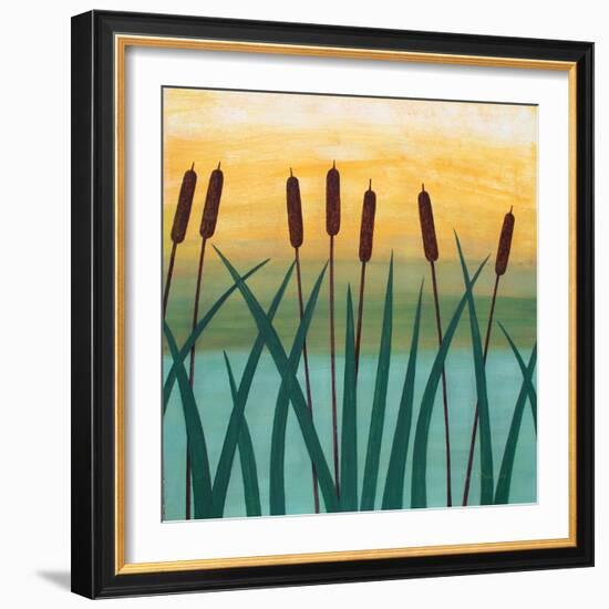 By The River-Herb Dickinson-Framed Photographic Print