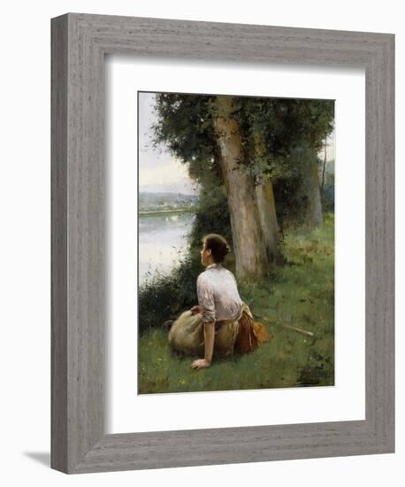 By the River-Luis Jimenez Y Aranda-Framed Giclee Print