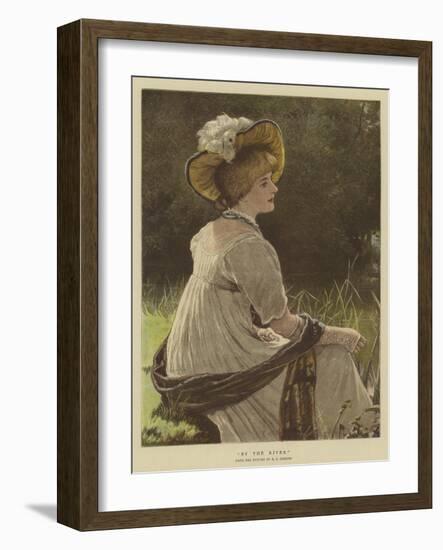 By the River-Robert James Gordon-Framed Giclee Print