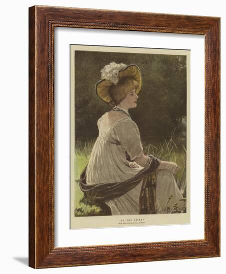 By the River-Robert James Gordon-Framed Giclee Print