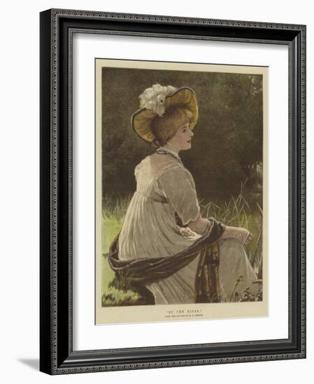 By the River-Robert James Gordon-Framed Giclee Print