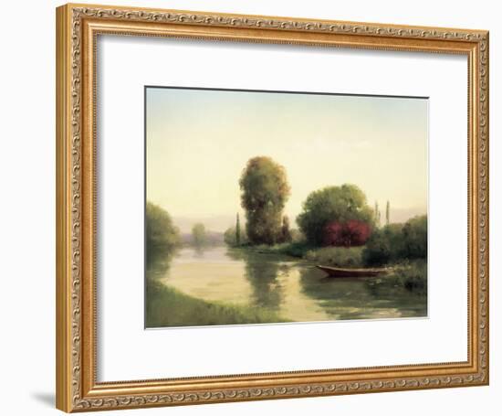 By the Riverside-Udell-Framed Giclee Print