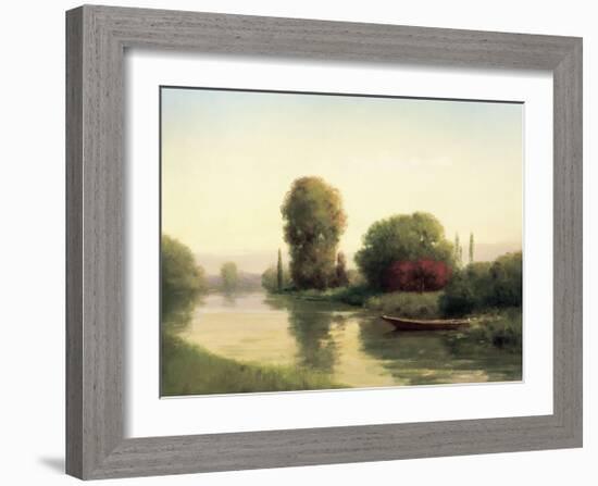 By the Riverside-Udell-Framed Giclee Print