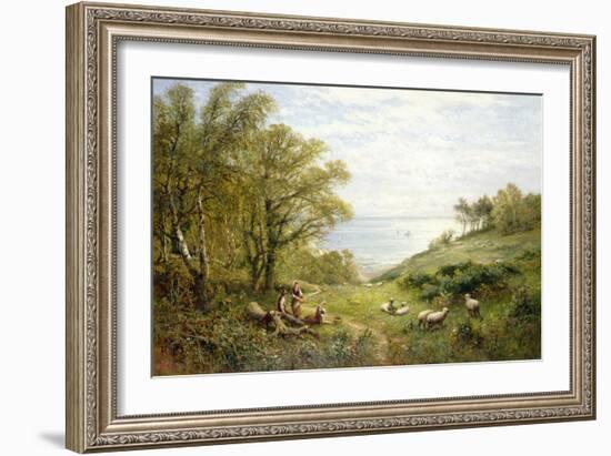 By The Sea, 1881-Alfred Augustus Glendening-Framed Giclee Print