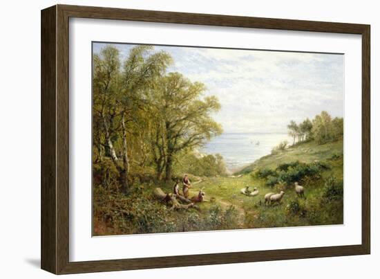 By The Sea, 1881-Alfred Augustus Glendening-Framed Giclee Print