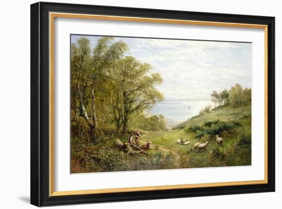 By The Sea, 1881-Alfred Augustus Glendening-Framed Giclee Print