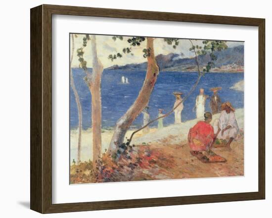 By the Sea, 1887-Paul Gauguin-Framed Giclee Print