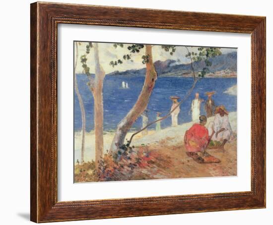 By the Sea, 1887-Paul Gauguin-Framed Giclee Print