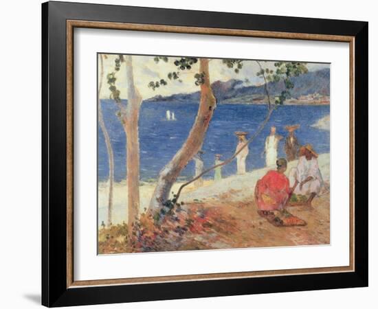 By the Sea, 1887-Paul Gauguin-Framed Giclee Print