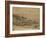 By the Sea; Au Bord De La Mer-Claude Monet-Framed Giclee Print