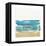 By the Sea I no Words-Jess Aiken-Framed Stretched Canvas