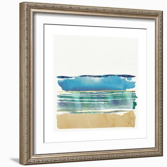 By the Sea I no Words-Jess Aiken-Framed Premium Giclee Print