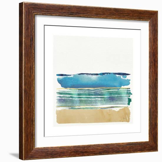 By the Sea I no Words-Jess Aiken-Framed Premium Giclee Print