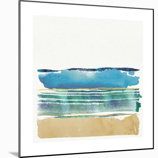 By the Sea I no Words-Jess Aiken-Mounted Premium Giclee Print