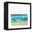 By the Sea II no Words-Jess Aiken-Framed Stretched Canvas