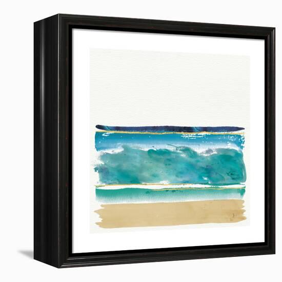 By the Sea II no Words-Jess Aiken-Framed Stretched Canvas