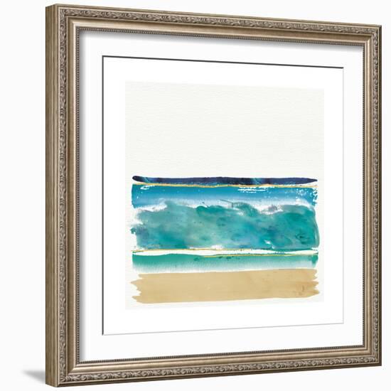 By the Sea II no Words-Jess Aiken-Framed Premium Giclee Print