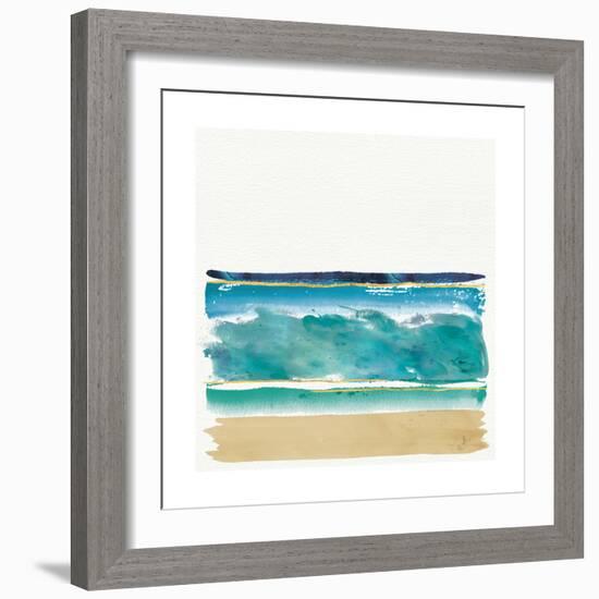 By the Sea II no Words-Jess Aiken-Framed Premium Giclee Print