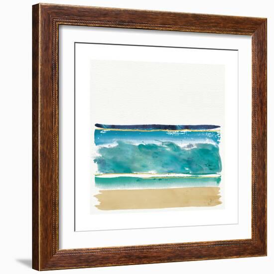 By the Sea II no Words-Jess Aiken-Framed Premium Giclee Print