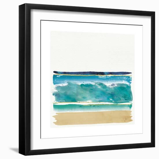 By the Sea II no Words-Jess Aiken-Framed Premium Giclee Print