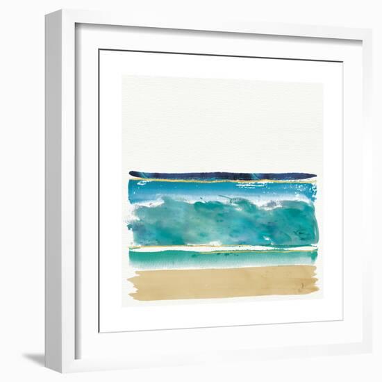 By the Sea II no Words-Jess Aiken-Framed Premium Giclee Print