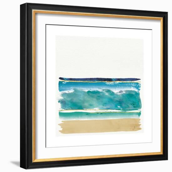 By the Sea II no Words-Jess Aiken-Framed Premium Giclee Print