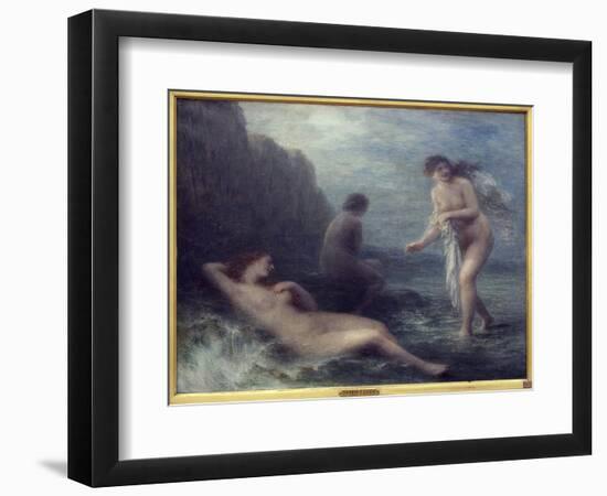 By the Sea. Painting by Henri Fantin Latour (1836-1904), Oil on Canvas, 1903. French Art, Early 20T-Henri Fantin-Latour-Framed Giclee Print